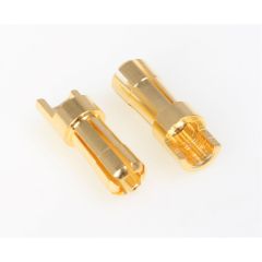 GOLDKONTAKT STECKSYSTEM 5,5MM STECKER 5STK. Robbe 40038