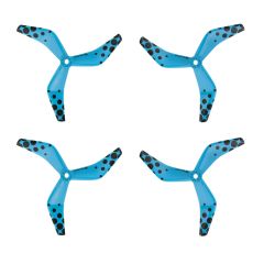 RACE & FREESTYLE 3-BLATT 5045 PROPELLER (PC), BLAU, 2X CW + 2X CCW 5MM BOHRUNG Robbe 50450301