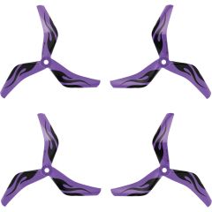 RACE & FREESTYLE 3-BLATT 5045 PROPELLER C), VIOLETT, 2X CW + 2X CCW 5MM BOHRUNG Robbe 50450311