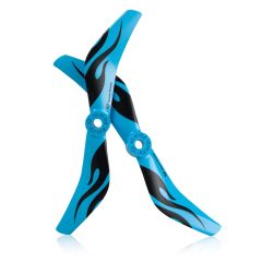 RACE 2-BLATT 5050 PROPELLER BLAU 2X CW + 2X CCW 5MM BOHRUNG PC/GFK Robbe 50500210