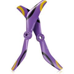 RACE 2-BLATT 5050 PROPELLER VIOLETT 2X CW + 2X CCW 5MM BOHRUNG PC/GFK Robbe 50500212