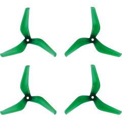 RACE 3-BLATT 5150 PROPELLER SPEZ. GRÜN 2XCW + 2X CCW 5MM BOHRUNG PC Robbe 51500301