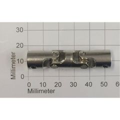 GELENKKUPPLUNG DOPPELT STAHL D12XL52MM BOHRUNG 4/4 Robbe 5220