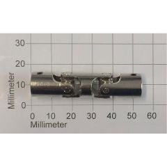 GELENKKUPPLUNG DOPPELT STAHL D12XL52MM BOHRUNG 5/5 Robbe 5221