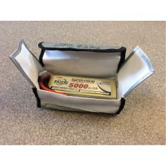 SCHUTZTASCHE LIPO-AKKU 185X75X60MM Robbe 5236