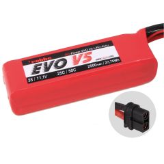 RO-POWER EVO V5 25(50)C 11,1 VOLT 3S 2500MAH LIPO AKKU Robbe 6538