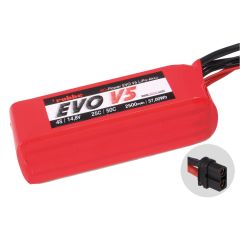 RO-POWER EVO V5 25(50)C 14,8 VOLT 4S 2500MAH LIPO AKKU Robbe 6539