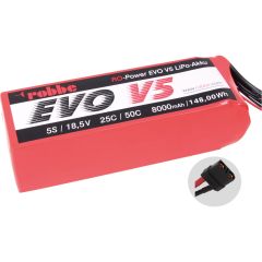 RO-POWER EVO V5 25(50)C 18,5 VOLT 5S 8000MAH LIPO AKKU Robbe 6582