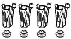 Motorhalter GV8 4 Stk. Nine Eagles NE253710