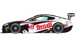 1:32 Aston Martin Vantage GT3 #17 MSW HD Carson 3844 500003844