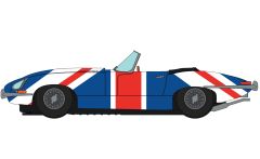 1:32 Jaguar E-Type Union Jack HD Carson 3878 500003878