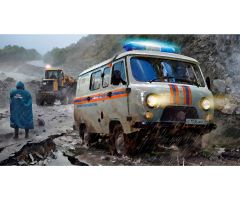 1:43 UAZ 3909 Emergency service Carson 43002 500043002