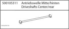 X10NB/NT Antriebswelle Mitte hinten Carson 105311 500105311