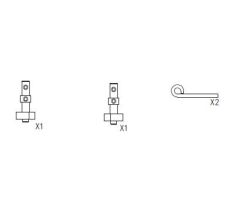 Bremshebelset,CY-Chassis Carson 205478