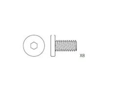 CY-2 Motorschrauben 8 St. Carson 500205498