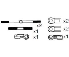 Lenkgestänge-Set Street Br. Carson 205643