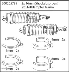 X8 Specter Stossdämpfer (2) Carson 205789 500205789