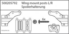 X8 Specter Spoilerhalterung Carson 205792 500205792