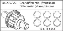 X8 Specter Differenzial vorne/hinten Carson 205795 500205795