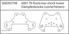 X8 Specter Dämpferbrücke v/h Carson 205798 500205798