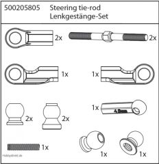 X8 Specter Lenkgestänge Carson 205805 500205805