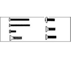 Schraubenset CE-10 Carson 405075