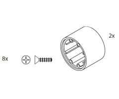 Differential-Gehäuse CV-10 Carson 405129 500405129