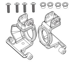 FY10/8 Radträger, vorne li. + re., 2 St. Carson 405262 500405262