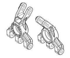 FY10/8/5 Radträger hinten li. + re. Carson 405273 500405273