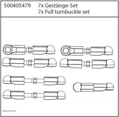 X10E Gestänge Set Carson 405479 500405479