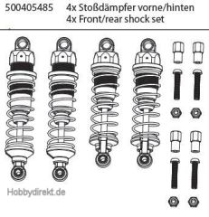 X10ET-XL Stoßdämpferset (4) Carson 405485 500405485