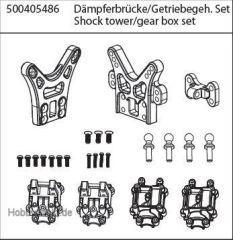 X10ET-XL Dämpferbr./Getriebegeh.-Set Carson 405486 500405486