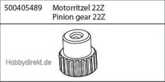 X10ET-XL Motorritzel 22 Zähne Carson 405489 500405489