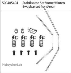 X10ET-XL Stabilisator-Set vo/hi Carson 405494 500405494