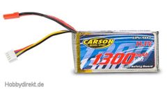 LiPo Akku 11,1V / 1300mAh 3,5mm GoldLama Carson 608080 500608080