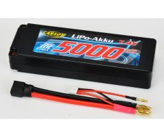 LiPo-RP-7.4V-5000mAh-30C-Box-4mm Carson 608136 500608136