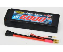 LiPo-RP-7.4V-6000mAh-50C-Box-4mm Carson 608138 500608138