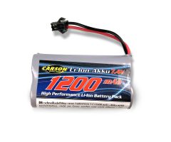 7,4V/1200mAh LiION Akku : 500404127 JST Carson 608253 500608253