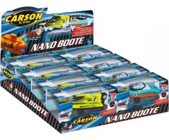 Nano Boote 8er Display 4-fach sortiert Carson 709023 500709023