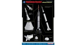 1:72 Redstone Rocket w/Mercury Spacecraf Carson 711014 500711014