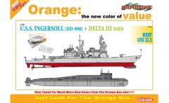 1:700 SS Ingersoll DD 990 VS Delta III Carson 727114 500727114