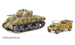 1:72 Beutepanzer M4A2 75+Kübelwagen Carson 760421 500760421