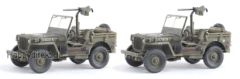 1:72 1/4Ton 4x4 Truck w/30cal MachineGun Carson 760507 500760507