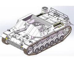 1:35 15cm sIG 33 auf Pz.Kpfw.III (Sf) Carson 776904 500776904