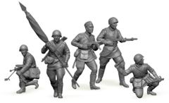 1:35 Soviet. Infanterie Berlin 1945 Carson 783645 500783645