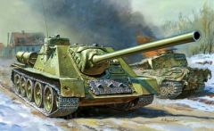 1:72 Soviet Self Propelled Gun SU-100 Carson 785044 500785044