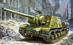 1:72 ISU-122 Sov.Self Propelled Gun WWII Carson 785054 500785054