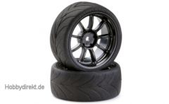 1:10 Drift Räderset 9 Speichen schw.(4) Carson 900616 500900616