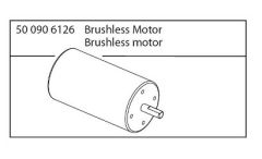 FY8 Brushless Motor Carson 906126 500906126