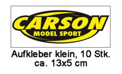 Carson Aufkleber, klein 13 x 5 cm (10) Carson 909040 500909040